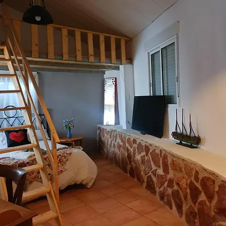 Bedroom With Private Bathroom And Two-Bedroom Family Suite In Quiet Forest Country House 80M2 Large Swimming Pool Music Town Lliria The Garden And Swimmingpool And Garden Are Shared Room photo